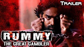 Rummy The Great Gambler Soodhu Kavvuum 2019 Official Trailer  Vijay Sethupathi Sanchita Shetty [upl. by Annairba]