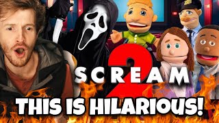 THIS IS TOO GOOD 😂 SML Movie Scream 2  REACTION [upl. by Ardnuasac]