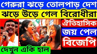 বিরাট খবর তোলপাড় করে জয় পেতে চলেছে বিজেপি  দেখুন একি আসন সংখ্যা  BJP TMC Mamata Suvendu Election [upl. by Dunkin62]