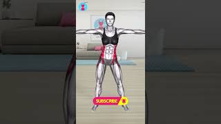 Effective Standing Workout Lose Belly Fat and Get a Small Waist 5 [upl. by Blondie]