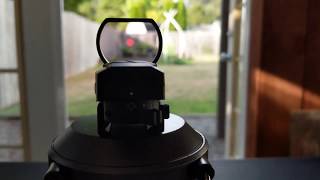 TACTICAL 4 RETICLE SIGHT by FEYACHI DEMONSTRATION AND REVIEW [upl. by Charin]