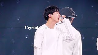 180418 방탄소년단 BTS  CRYSTAL SNOW 크리스탈 스노우 JIN FOCUS  JIN FANCAM  석진 직캠 [upl. by Ettenrahc967]