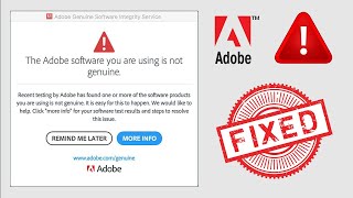 How to Disable Adobe Genuine Software Integrity Service [upl. by Arekahs]