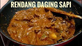 RESEP RENDANG DAGING [upl. by Nodaj57]