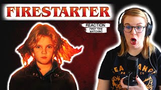 FIRESTARTER 1984 MOVIE REACTION FIRST TIME WATCHING [upl. by Bilak180]