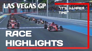 LAS VEGAS GP  HAMILTON VS FERRARI F1 [upl. by Evania707]