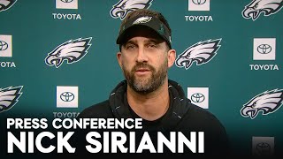 Eagles Press Conference Nick Sirianni  September 30 2024 [upl. by Namreh]