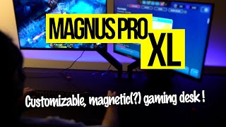 Secretlab MAGNUS XL Pro The Ultimate Customizable SitStand Gaming Desk [upl. by Adnaluy372]