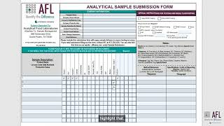 AFL Submission Sheet tutorial [upl. by Aynotak]