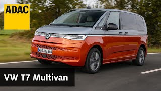 VW T7 Multivan Der neue Bulli ist auch ein Golf  ADAC [upl. by Anyal]