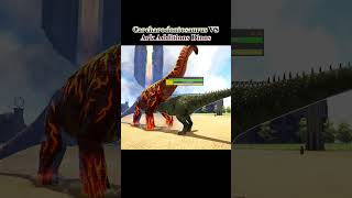 New Carcharodontosaurus VS Ark Additions Dinos  ARK Short Battle [upl. by Nanfa]