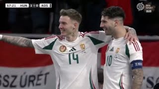 Dominik Szoboszlai Goal  Hungary vs Kosovo 20 Goals ResultsExtended Highlights Friendly Match [upl. by Attenov685]