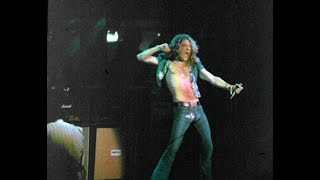 Robert Plant of Led Zeppelin having fun with the audience 1973 [upl. by Rochus]