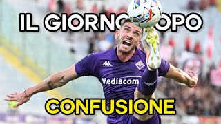 TROPPA CONFUSIONE SPERIAMO NELLA SOSTA  Fiorentina Monza 22 [upl. by Ietta]