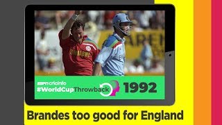 WC Throwback Brandes embarrasses England [upl. by Diarmit43]