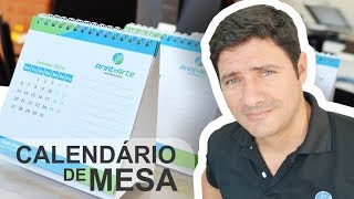 Calendário de Mesa Tutorial  Item Recordista de Vendas [upl. by Esom562]