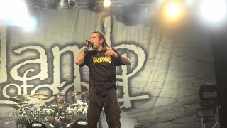 Lamb Of God  Laid To Rest Live in Bangalore at Nokia Alive Clarks Exotica  26th May 2012 [upl. by Novick]