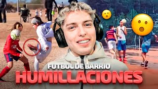 DAVOO XENEIZE REACCIONA A HUMILLACIONES DE FUTBOL DE BARRIO [upl. by Tracey]