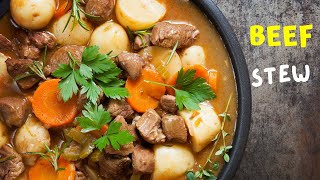 Homemade BEEF STEW Delicious and Tasty [upl. by Odla591]