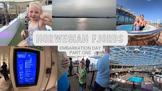 Embarkation Day  Part One  Norwegian Fjords Cruise  P amp O [upl. by Adiell]