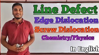 Line defect in Crystals  Edge Dislocation  Screw Dislocation GTScienceTutorial [upl. by Jeaz]