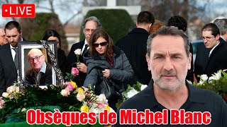 🔆 15h51 Gilles Lellouche a rendu un touchant hommage à Michel Blanc lors de ses obsèques [upl. by Garap]