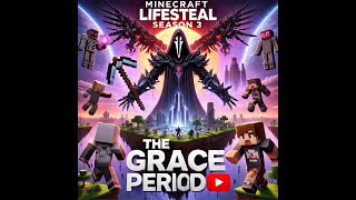 Lifesteal Season 3 SMP Live READ DESCRIPTION IP In Description  EP 1 THE GRACE PERIOD [upl. by Suirauqram]