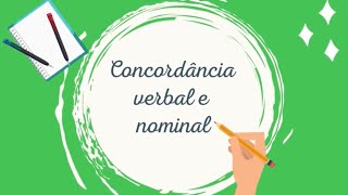 Concordância verbal e nominal  Ensino Fundamental [upl. by Rilda]