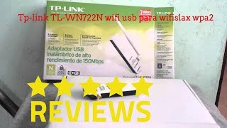 Tplink TLWN722N wifi usb para wifislax wpa2 [upl. by Nuahsor]