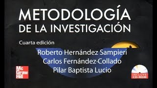 Metodología de Investigación según Sampieri [upl. by Laoj]