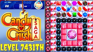 Level 7431th Candy Crush Saga Live Streaming On YouTube By Sankat Mochan Vlogs [upl. by Vil]