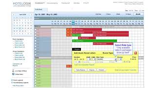 How to Make a New Reservation and Check In  Hotelogix [upl. by Aihsyt226]