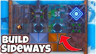 How to BUILD SIDEWAYS in Fortnite Season 8 Glitch [upl. by Kial]