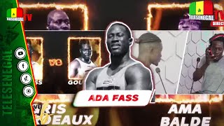 Victoire de Ada FASS face à Gouy GUI [upl. by Ahsikahs257]