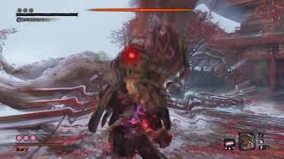 Sekiro True Monk No Dmg  Hardmode [upl. by Ahseuqal]