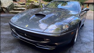 1999 Ferrari 550 Maranello 485 hp [upl. by Mari392]