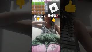 Minecraft is not best Roblox is the best [upl. by D'Arcy887]