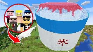 【マイクラ】巨大かき氷登頂するまで終われません！ [upl. by Aleunamme472]