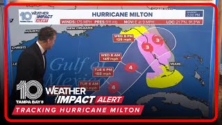 Hurricane Milton update 230 pm Tuesday Oct 7 [upl. by Eiggam]