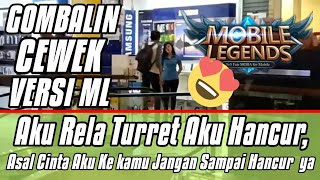 BOCAH GOMBALIN CEWEK VERSI ML  Prank Indonesia [upl. by Auqinihs]