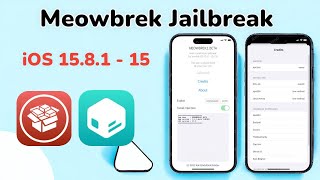 Jailbreak iOS 15  iOS 1581  Meowbrek Jailbreak successfully supports 1581 for A9A11 [upl. by Picker]