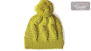 Crochet Do the Twist Stitch Hat [upl. by Dambro]