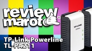 TPLINK Powerline TLPA211  Review Maroto [upl. by Ratcliff]