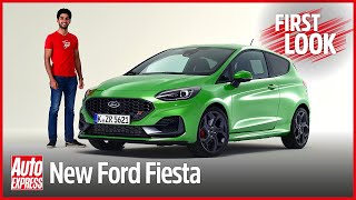 NEW 2022 Ford Fiesta first look are the changes enough to beat the Vauxhall Corsa  Auto Express [upl. by Aysan]