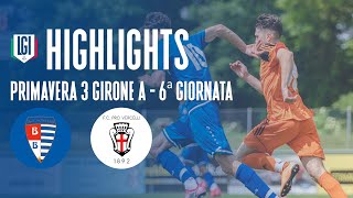 Highlights Pro PatriaPro Vercelli Primavera 3 6 giornata stagione 202324 [upl. by Fricke]