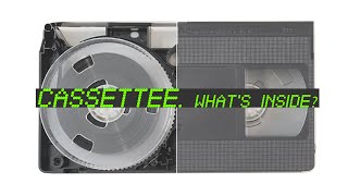 Whats inside Cassette Что внутри старых аудио и видео кассет [upl. by Dulcie]