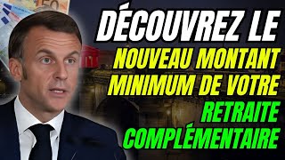 Réforme AgircArrco  Découvrez le Nouveau Montant Minimum de Votre Retraite Complémentaire [upl. by Ko]