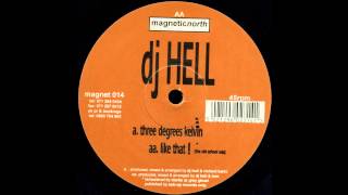 DJ Hell  Three Degrees Kelvin Acid Techno 1994 [upl. by Neala]