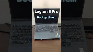 Gaming Laptop Bootup Time  Lenovo Legion 5 Pro Gen 7 shorts [upl. by Wiese677]