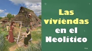 ⭐Las viviendas en el Neolítico 📘 aulamedia Historia [upl. by Nadaha]